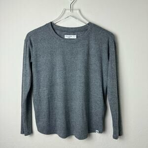 Abercrombie Kids Knit Top Grey Thin Soft 13/14